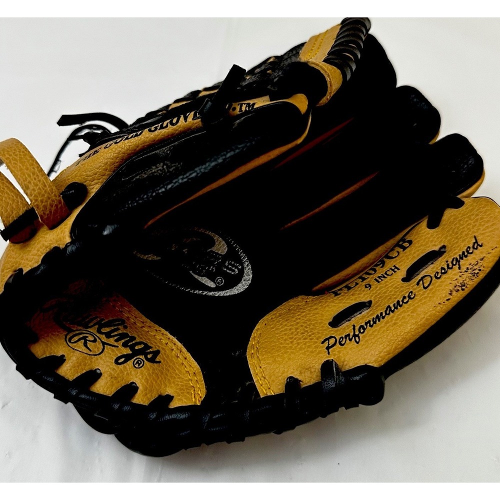Rawlings Youth‎ Baseball Glove RHT 9 Inch Basket Web PL109CB